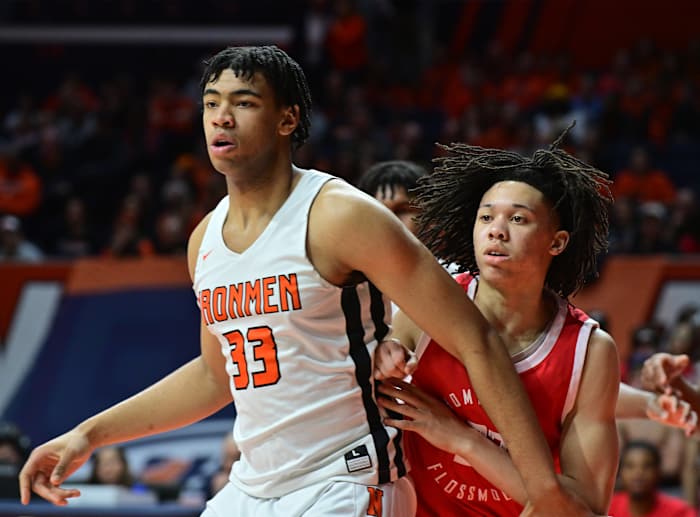 Homewood-Flossmoor Normal Community Illinois boys basketball March 9 2024 Tim Vizer 26849